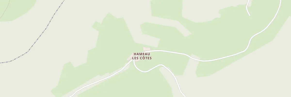 Plan du 1 Hameau les Cotes à Soulce-Cernay