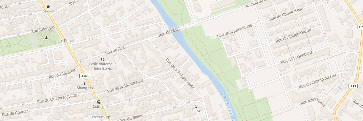 Plan du 4 Rue de la Savoureuse à Belfort