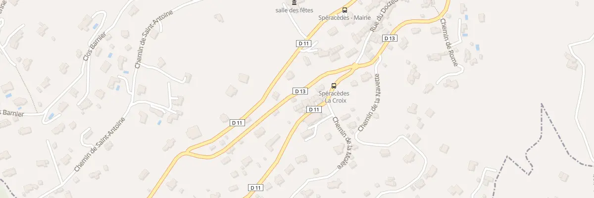 Plan du 3 Rte de Saint Cézaire à Spéracèdes
