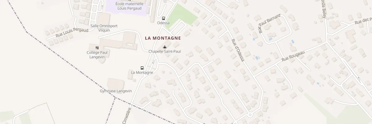 Plan du 40 Rue des Brierottes à Étupes