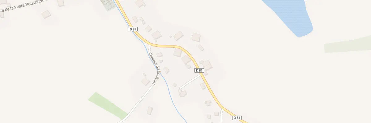 Plan du 388 Rte de la Grande Houssiere à La Houssière