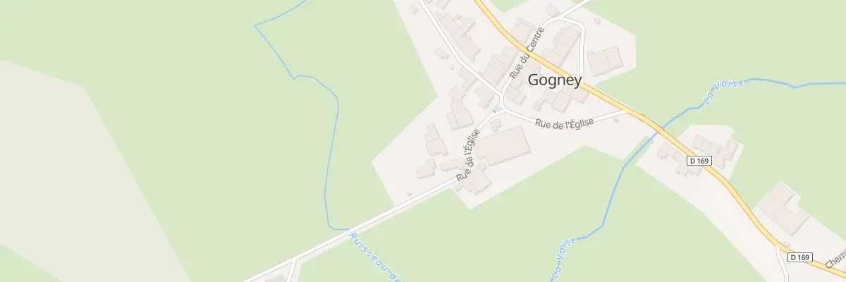Plan du 32 Rue de l’Eglise à Gogney