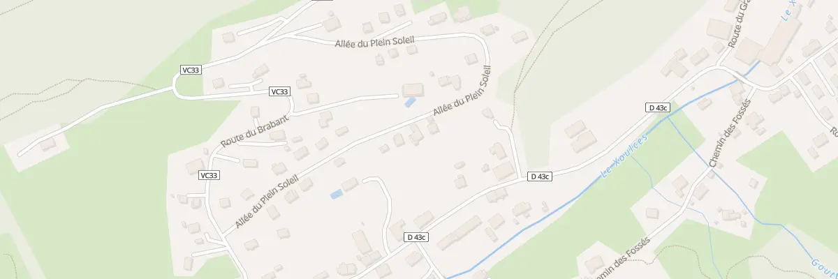 Plan du 18 All du Plein Soleil à Cornimont