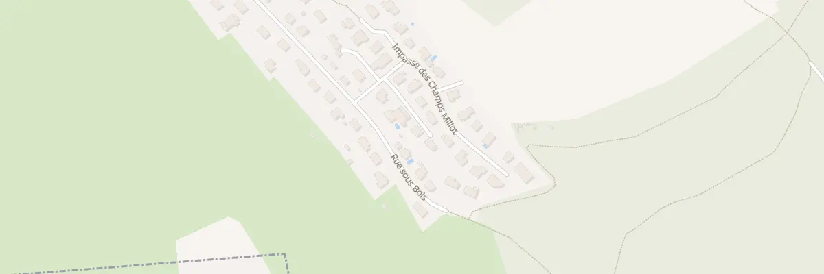 Plan du 57B Rue sous Bois à Taillecourt