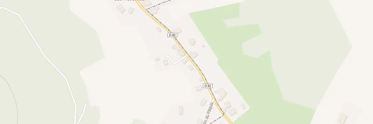 Plan du 170 Rte de Saint-Dié à Nompatelize