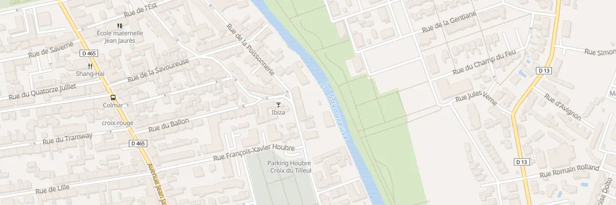 Plan du 56 Rue Croix du Tilleul à Belfort
