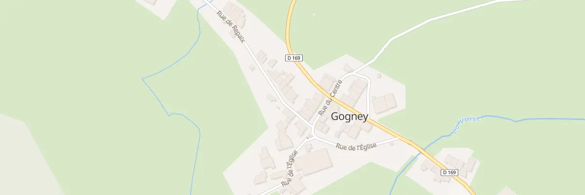 Plan du 34B Rue de Repaix à Gogney