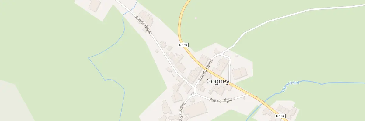 Plan du 34 Rue de Repaix à Gogney