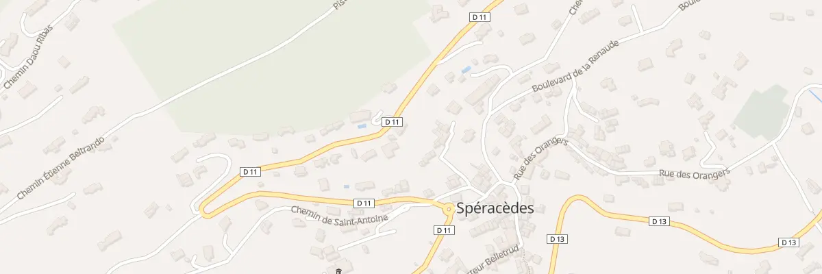 Plan du 624 Rte de Cabris à Spéracèdes