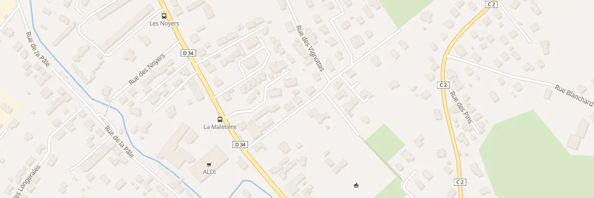 Plan du 7 Rue des Vignottes à Seloncourt