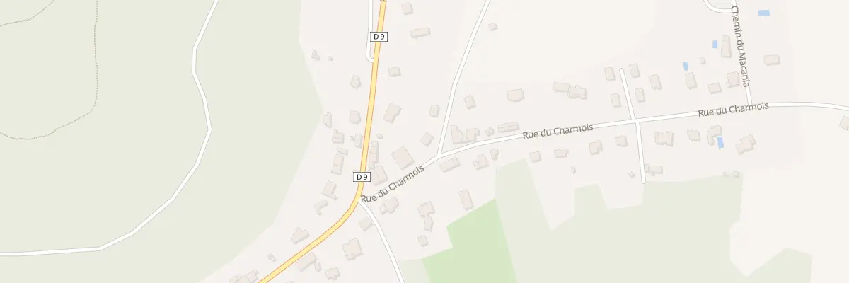 Plan du 3 Rue du Charmois à Raon-l’Étape