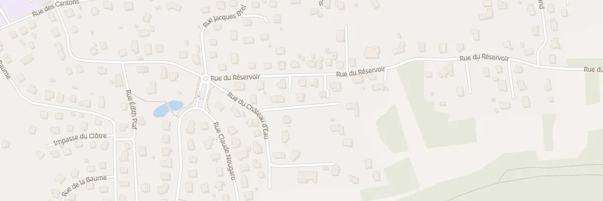 Plan du 24A Rue du Réservoir à Audincourt