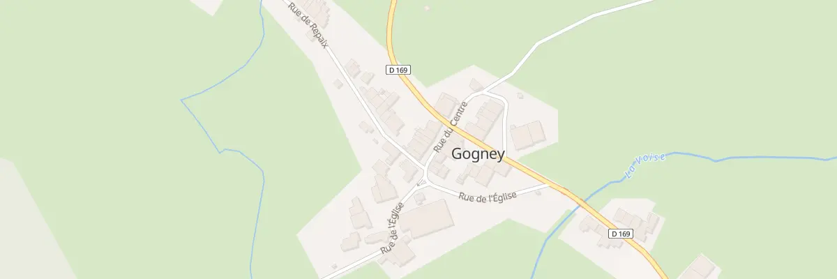 Plan du 21 Rue du Centre à Gogney