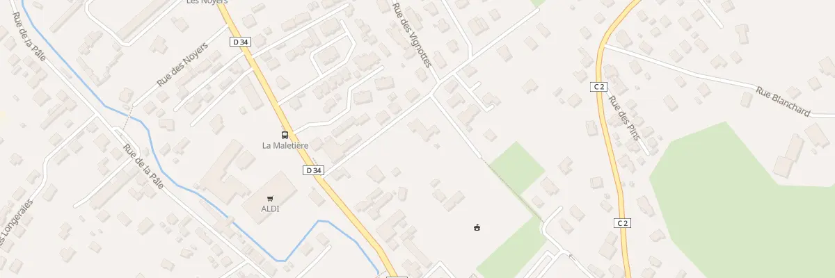 Plan du 8 Rue des Vignottes à Seloncourt