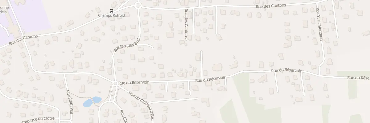 Plan du 31 Rue du Réservoir à Audincourt
