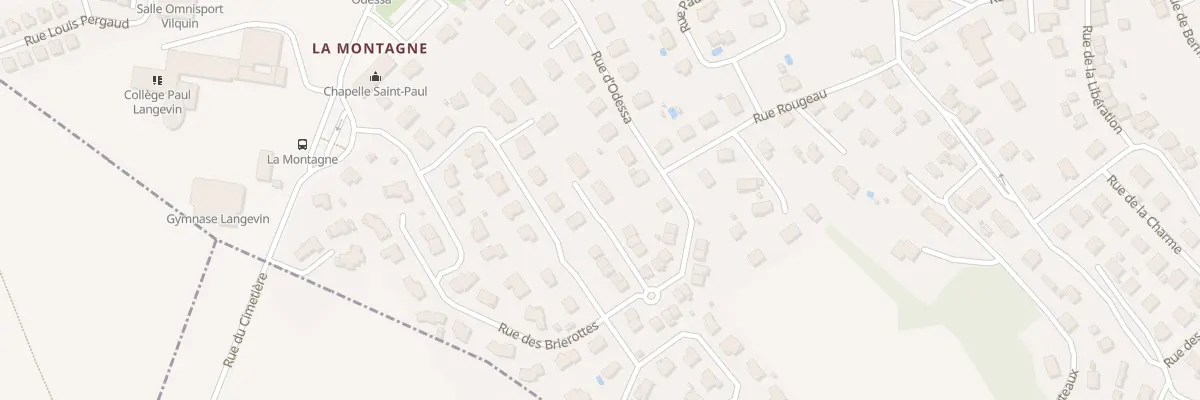 Plan du 52 Rue d’Odessa à Étupes