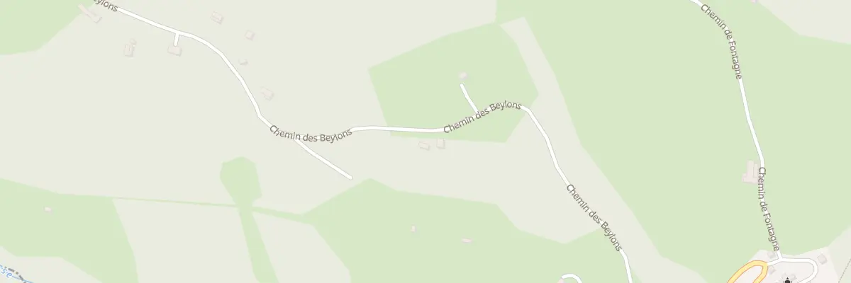 Plan du 19 Che des Beylons à Collongues