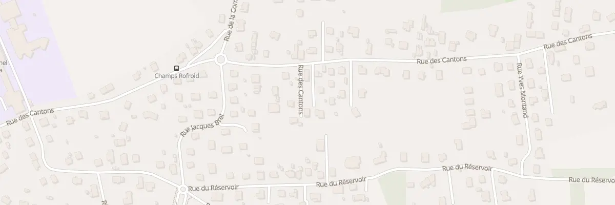 Plan du 70 Rue des Cantons à Audincourt