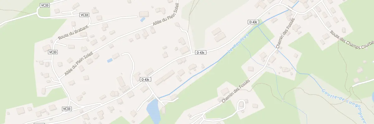 Plan du 52 Rte de Xoulces à Cornimont