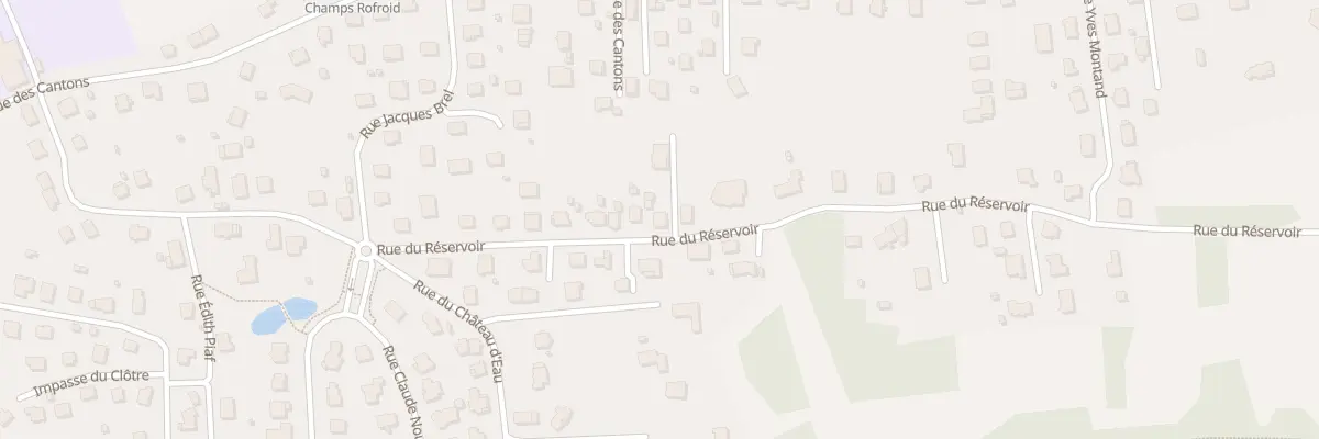 Plan du 35 Rue du Réservoir à Audincourt