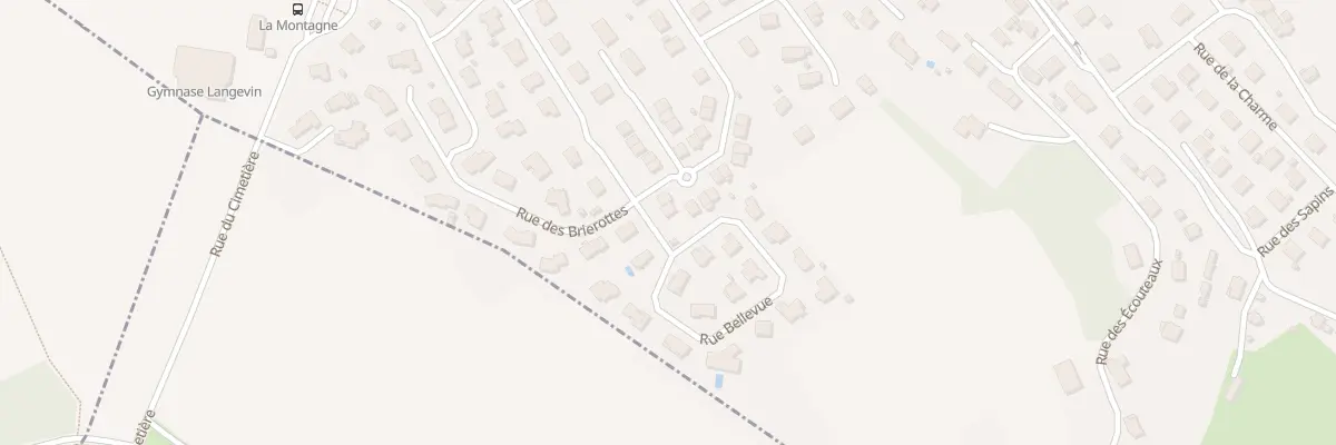 Plan du 33 Rue d’Odessa à Étupes
