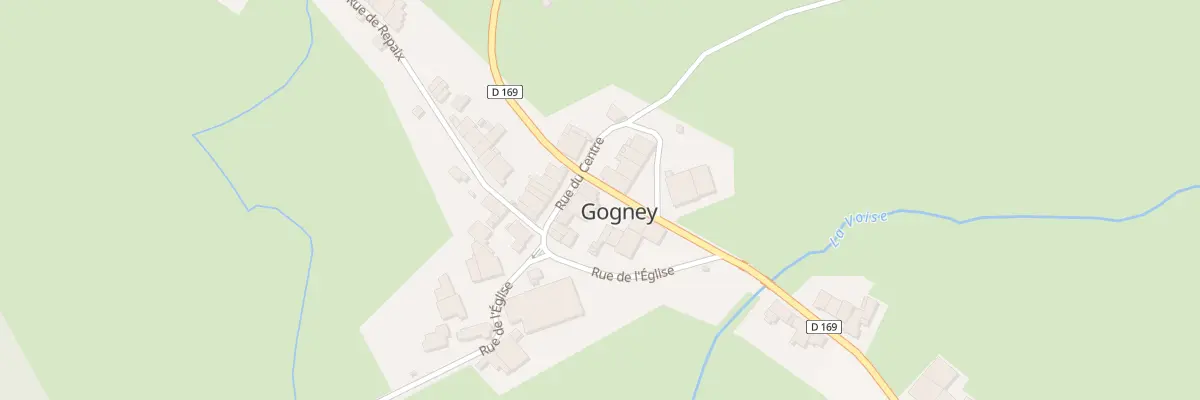 Plan du 17 Rue du Centre à Gogney