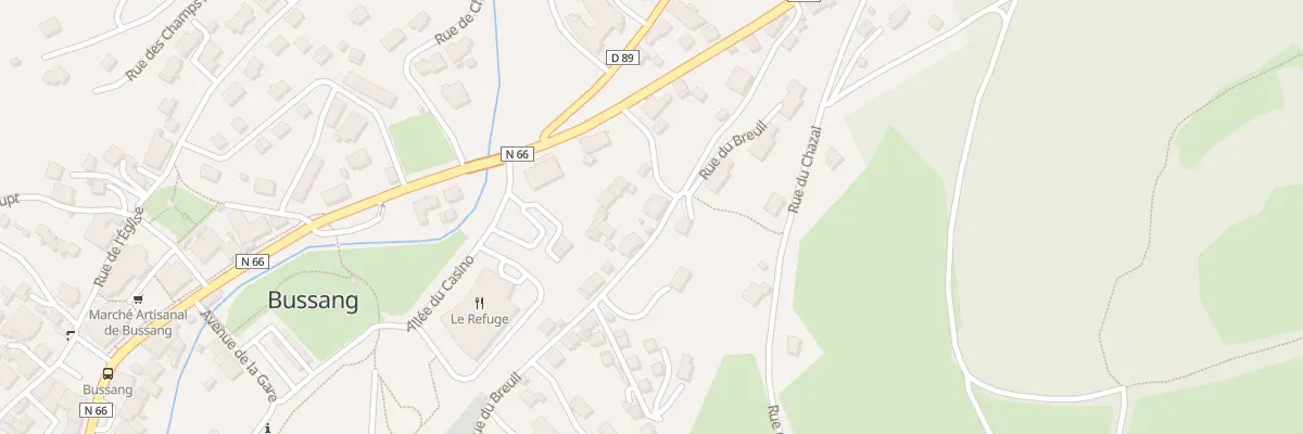 Plan du 6 Rue du Gros Pont à Bussang