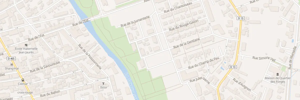 Plan du 4 Rue du Mont Jean à Belfort