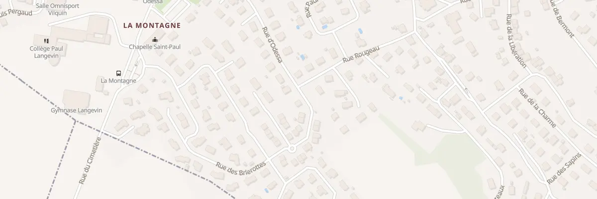 Plan du 34 Rue d’Odessa à Étupes