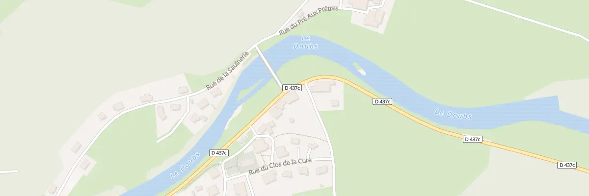 Plan du 12 Rte de Ste Ursanne à Soulce-Cernay