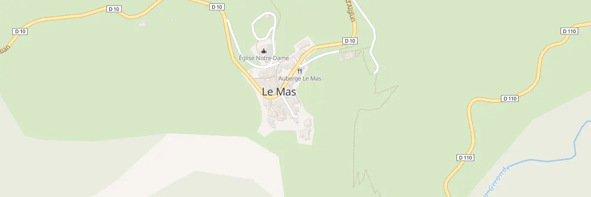 Plan du 30 Rue des Lavandes au Mas