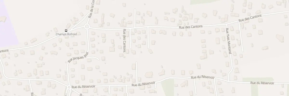 Plan du 76T Rue des Cantons à Audincourt