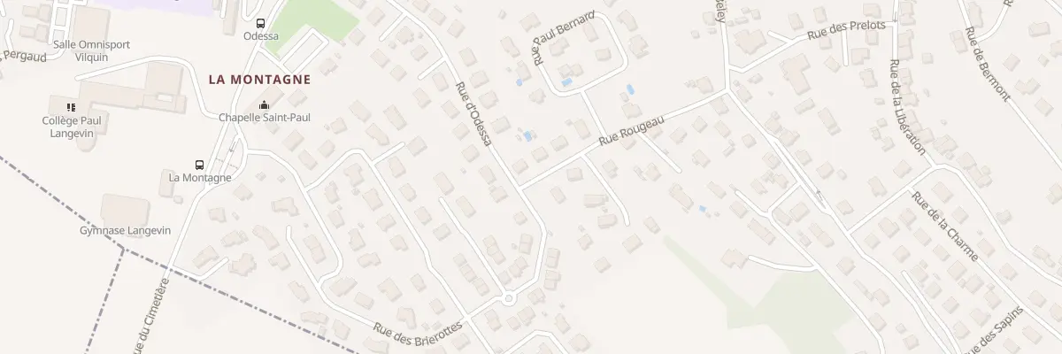 Plan du 12 Rue Rougeau à Étupes