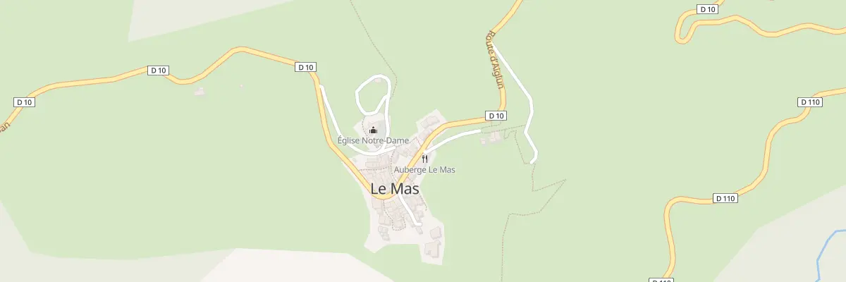 Plan du 67 Rte d’Aiglun au Mas