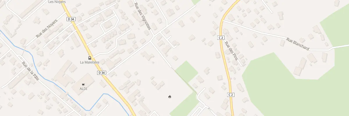 Plan du 4 Rue des Vignottes à Seloncourt