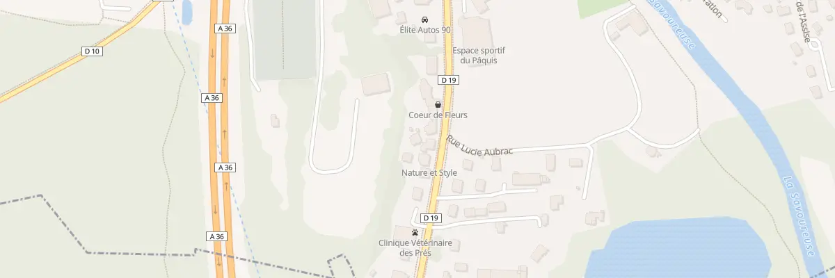 Plan du 30 Rue du Général de Gaulle à Danjoutin