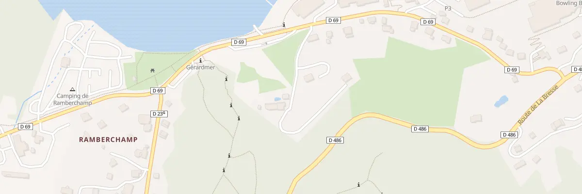 Plan du 30 Fg de Ramberchamp à Gérardmer