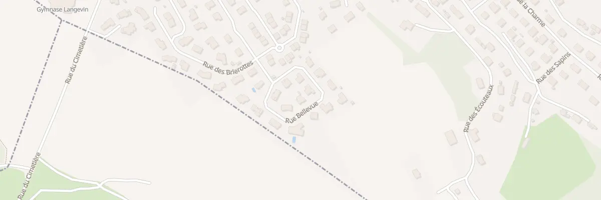 Plan du 5 Rue Bellevue à Étupes
