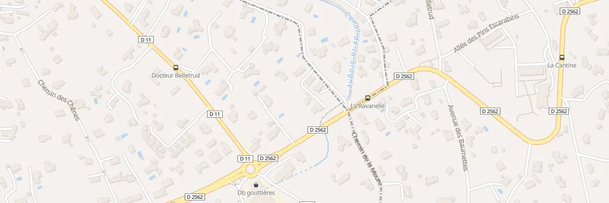 Plan du 89B Che de la Ravanelle Nord au Tignet
