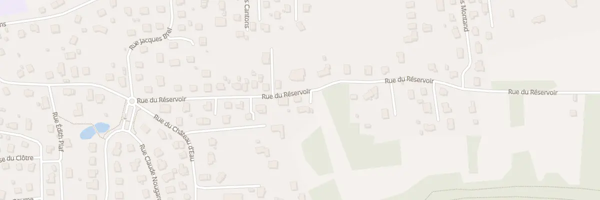 Plan du 30 Rue du Réservoir à Audincourt