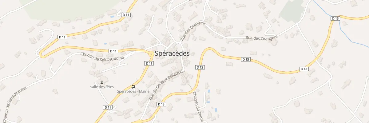 Plan du 7 Rue du Doc Belletrud à Spéracèdes