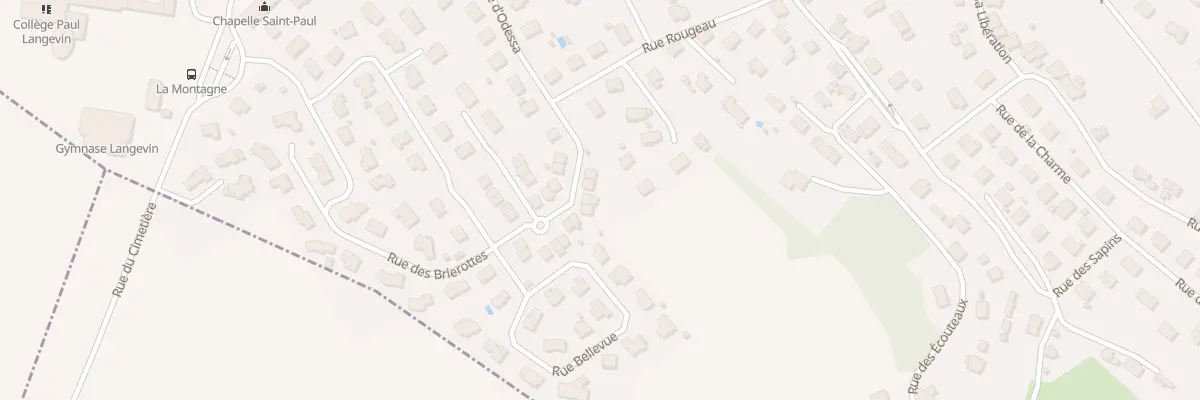 Plan du 19 Rue d’Odessa à Étupes