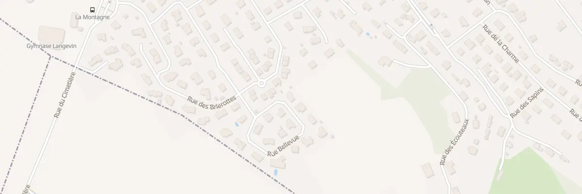 Plan du 22 Rue Bellevue à Étupes