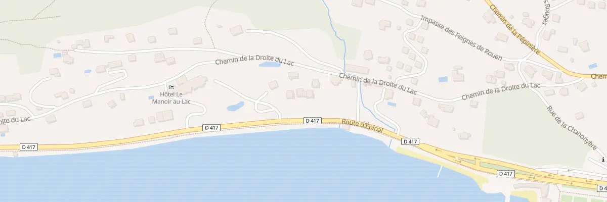 Plan du 58 Rte d’Epinal à Gérardmer