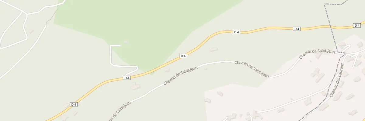 Plan du 1152 Rte de St Vallier à Spéracèdes
