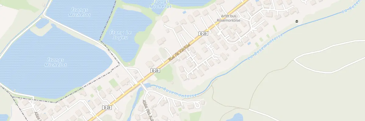 Plan du 2 Rue des prés de Valdoie à Éloie