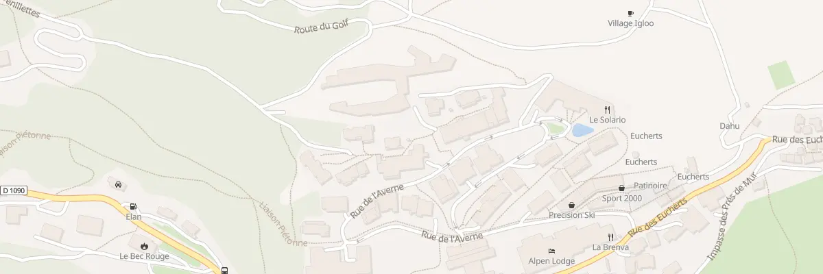 Plan du 529 Rue de l’Averne à Montvalezan