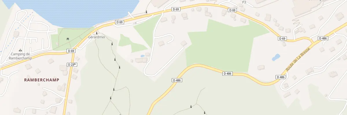 Plan du 32 Fg de Ramberchamp à Gérardmer