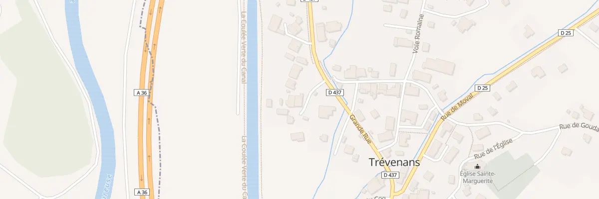 Plan du 10 Imp du Château à Trévenans