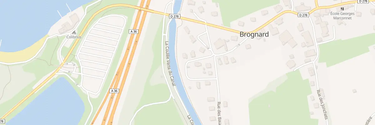 Plan du 5 Rue des Bauchets à Brognard